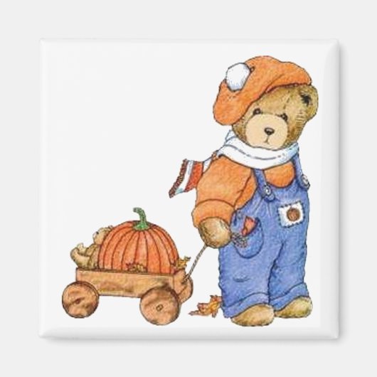 自分と自分のワゴン マグネット (正面)