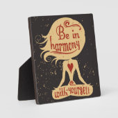 自分と調和する2 フォトプラーク (正面)