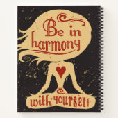 自分と調和する ノートブック (裏面)