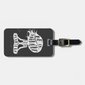 自分と調和する ラゲッジタグ (正面横)