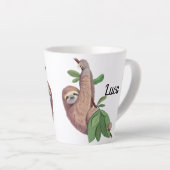 自分なりのスロス カフェラテマグ (右アングル)