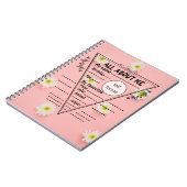 自分について ノートブック (左側)