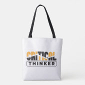 自分にとって重要考えな思考をする人 トートバッグ (裏面)