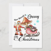 自分にグルーヴな小さなクリスマスを過ごす シーズンカード (正面)