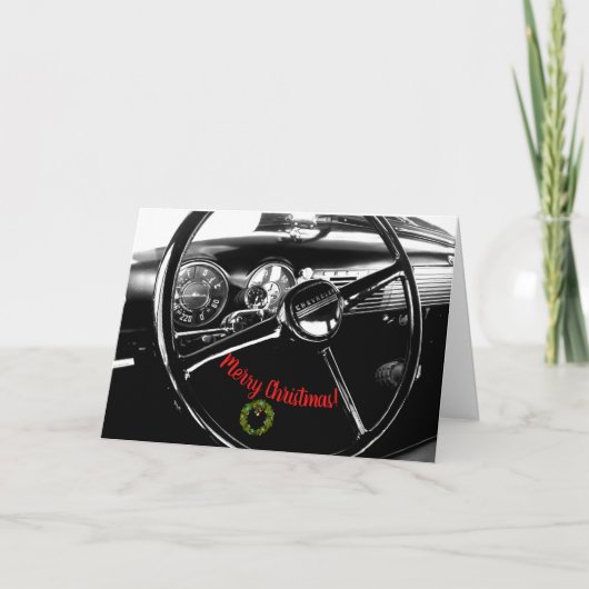 自分にシェフの小さなクリスマスを持っている シーズンカード (正面)