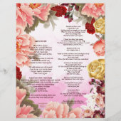 自分にメッセージを表示するパーソナライズされた紙 (裏面)