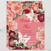 自分にメッセージを表示するパーソナライズされた紙 (正面/裏面)