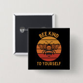 自分に優しいボタン 缶バッジ (正面&裏面)