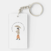 自分に優しい キーホルダー (裏面)