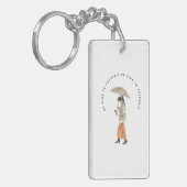 自分に優しい キーホルダー (正面左)