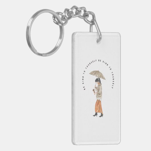 自分に優しい キーホルダー (正面左)