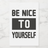 自分に優しい フードラベル (シングルラベル)