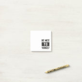 自分に優しい ポストイット (デスク上)