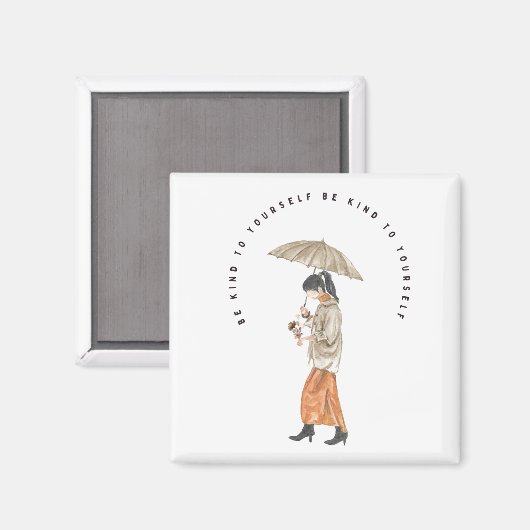 自分に優しい マグネット (正面/裏面)