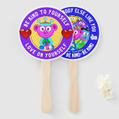 自分に優しい – 自分を愛しなさい ハンドファン (正面&裏面)