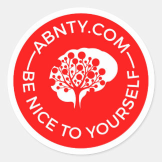 自分に優しい – ABNTY.COM Red ラウンドシール