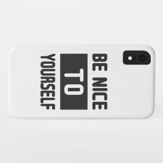 自分に優しい Case-Mate iPhoneケース (裏面(横))