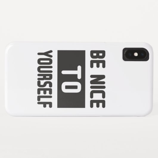 自分に優しい Case-Mate iPhoneケース (裏面(横))