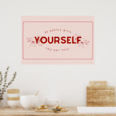 自分に優しくしてよ得う ポスター (キッチン)