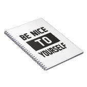 自分に優しくして ノートブック (右側)