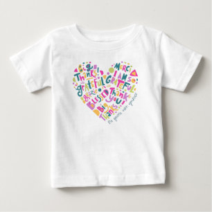 自分に優しくね、ハッピー ベビーTシャツ