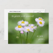 自分に優しく接する ポストカード (正面/裏面)