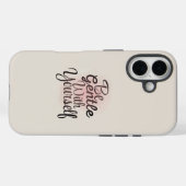 自分に優しく iPhone カー Case-Mate iPhoneケース (裏面 (横))