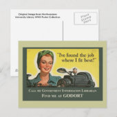 自分に合う最高の仕事 ポストカード (正面/裏面)