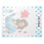 自分に宛てた生きた_通の手紙 ノートパッド (正面)