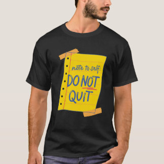 自分に対して Tシャツ