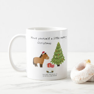自分に少しマーレっぽいクリスマスマグを飲む コーヒーマグカップ