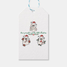 自分に少し不気味クリスマスを過ごす ギフトタグ