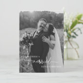 自分に少し結婚したクリスマスを過ごす シーズンカード (スタンド正面)