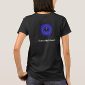 自分に必要なものを取り入れよう Inluna Tシャツ (裏面)