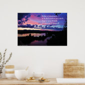 自分に忠実であること…感動的 ポスター (キッチン)