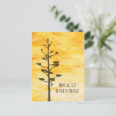 自分に忠実である ポストカード (スタンド正面)