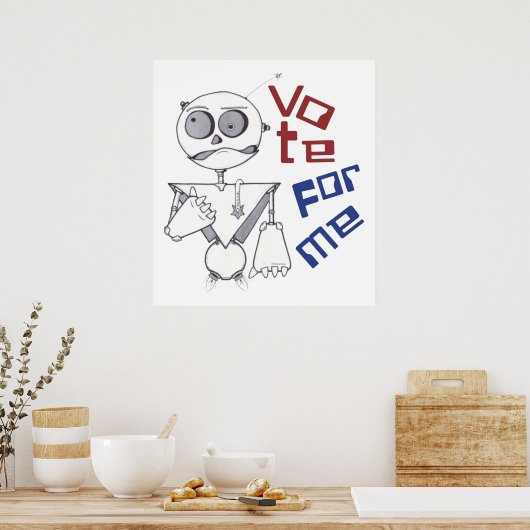 自分に投票 ポスター (キッチン)