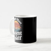 自分に最も寛容 世界メンタルヘルス コーヒーマグカップ (正面左)