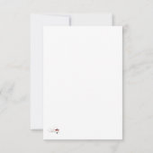 自分に甘い サンキューカード (裏面)