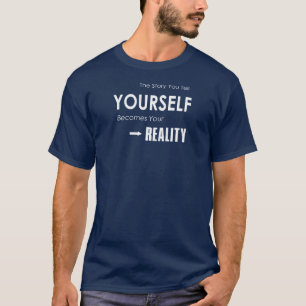自分に語りかける物語が、現実になる Tシャツ