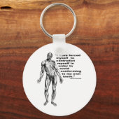 自分に逆らう キーホルダー (正面)