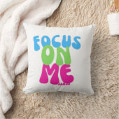 自分に集中する クッション (ブランケット)