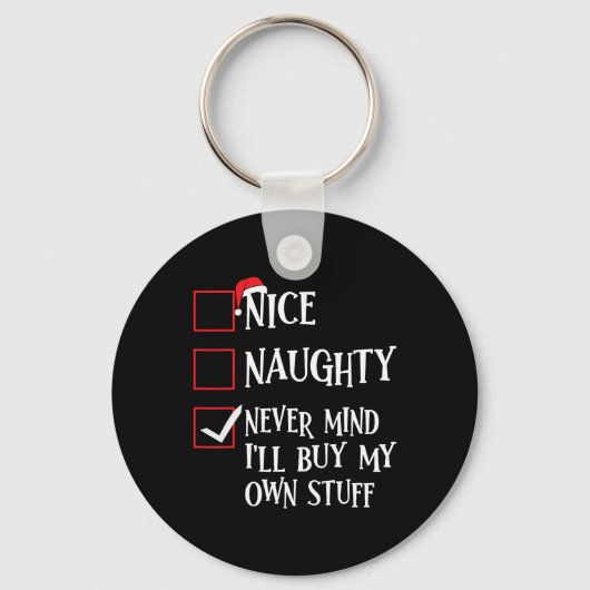 自分のいけな物の買クリスが気に入らない キーホルダー (正面)