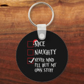 自分のいけな物の買クリスが気に入らない キーホルダー (正面)