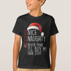 自分のいけな物の買クリスが気に入らない Tシャツ