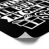 自分のいけな物を買気にしない ポスター (角)