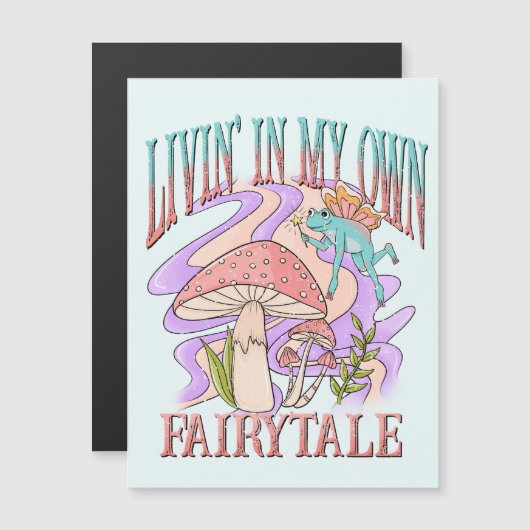 自分のおとぎ話でLivin' – カエル&キノコ (正面/裏面)