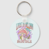 自分のおとぎ話でLivin' – カエル&キノコ キーホルダー (裏面)