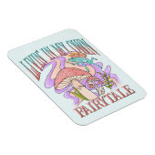 自分のおとぎ話でLivin' – カエル&キノコ マグネット (右側)