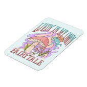 自分のおとぎ話でLivin' – カエル&キノコ マグネット (左側)